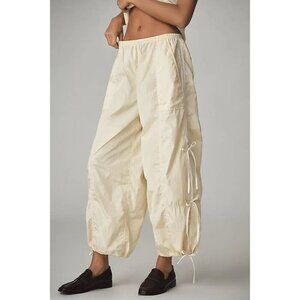 NWT Size LP - The Bowline Parachute Pants by Daily Practice in light yellow